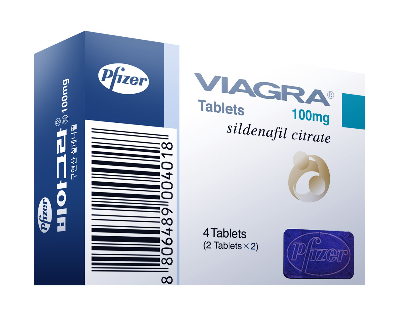 정품 비아그라 포장 박스 (화이자 공식 유통)